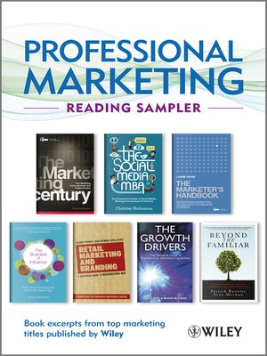 cover image of Professional Marketing Reading Sampler